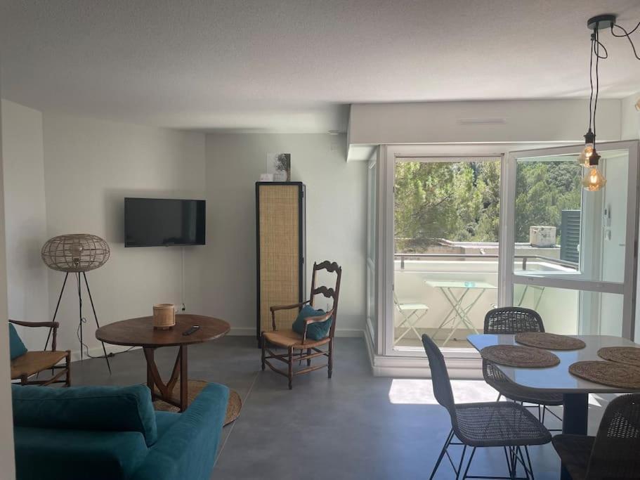 Apartamento "Lou Mes" Les Baux Balcon Exterior foto